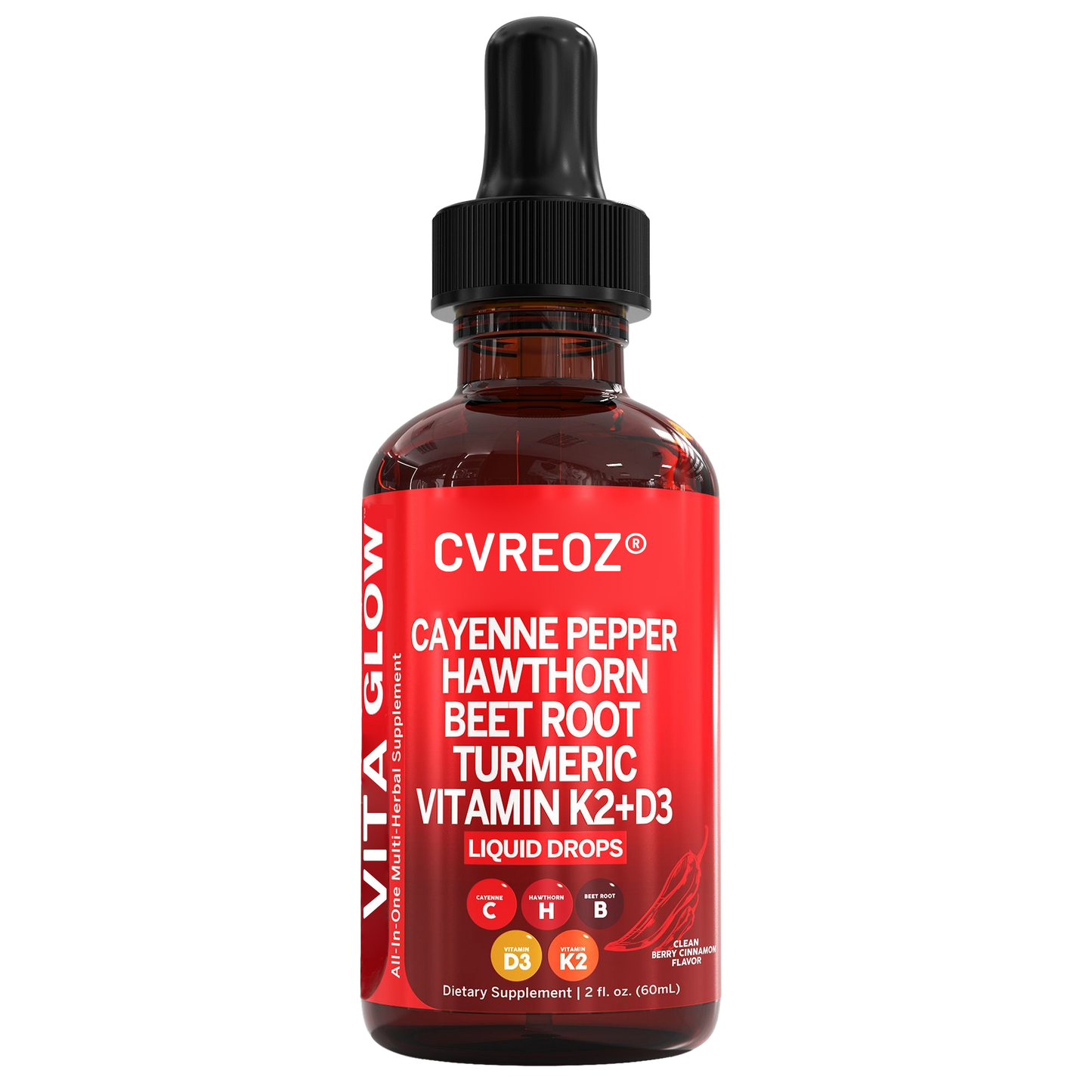 👨‍⚕️𝐇𝐚𝐫𝐯𝐚𝐫𝐝 𝐌𝐞𝐝𝐢𝐜𝐚𝐥 𝐒𝐜𝐡𝐨𝐨𝐥 𝐑𝐞𝐜𝐨𝐦𝐦𝐞𝐧𝐝𝐞𝐝丨💎Cvreoz® Multivitamins&Cayenne Pepper Supplement Daily Drops 2.0(❤️‍🔥Unlock Your Body's Natural Circulation Support With Traditional Botanicals & Essential Nutrients)