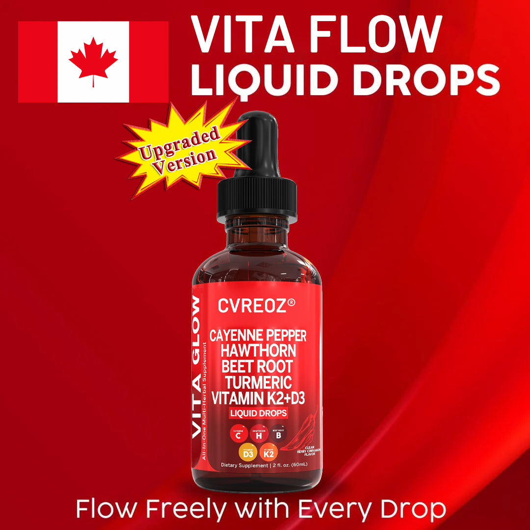 👨‍⚕️𝐇𝐚𝐫𝐯𝐚𝐫𝐝 𝐌𝐞𝐝𝐢𝐜𝐚𝐥 𝐒𝐜𝐡𝐨𝐨𝐥 𝐑𝐞𝐜𝐨𝐦𝐦𝐞𝐧𝐝𝐞𝐝丨💎Cvreoz® Multivitamins&Cayenne Pepper Supplement Daily Drops 2.0(❤️‍🔥Unlock Your Body's Natural Circulation Support With Traditional Botanicals & Essential Nutrients)